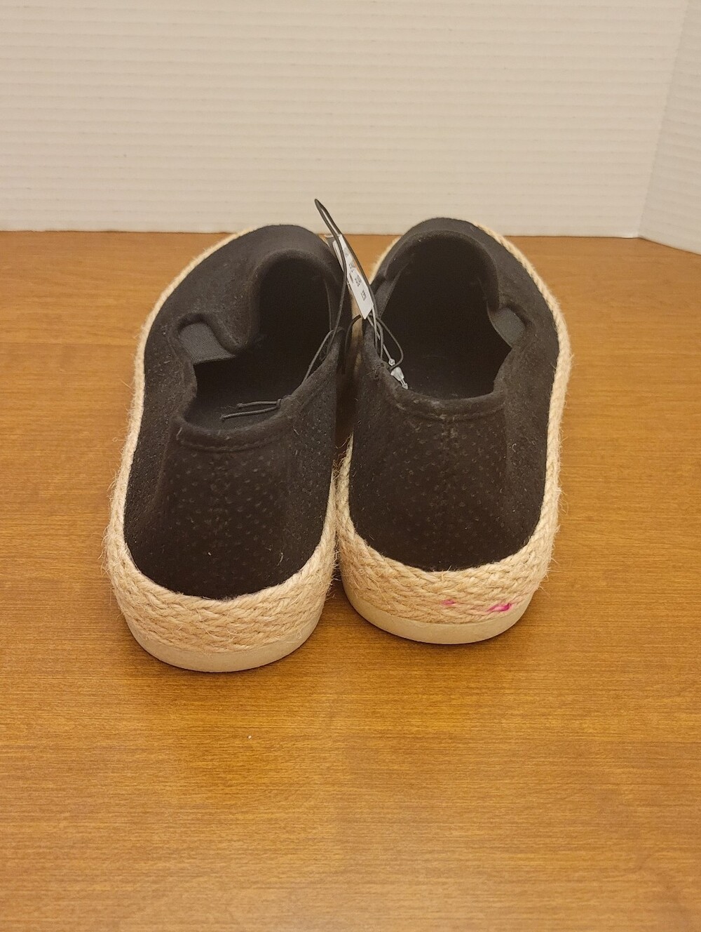 Esprit Nadine Black Slip-On Loafers, Size 8.5. NEW - Picture 4 of 6